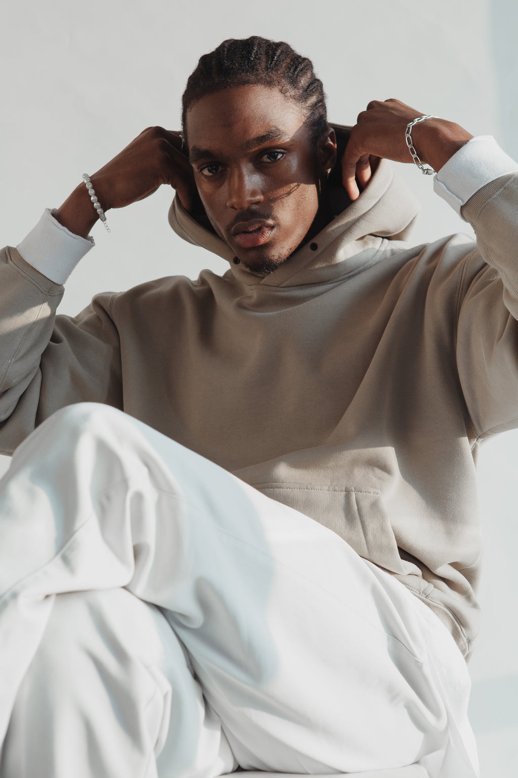 White Crewneck Jumper